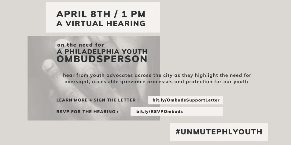 flyer for the hearing 
